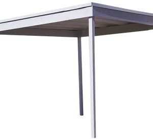 Freestanding Carport/Patio Cover 10 x 10 ft. Eggshell
