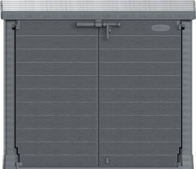 Duramax Storeaway Flat Lid 1200L Gray Duramax Storeaway Flat Lid 1200L Gray