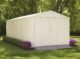 Commander 10 x 25 ft. Steel Storage Building Eggshell