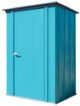 Spacemaker Patio Shed, 4x3, Teal and Anthracite - Image 6