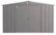 Arrow Classic Steel Storage Shed, 10x14, Charcoal - Image 4
