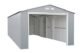 Duramax 12x20 Imperial Metal Garage Lite Gray w/Off White Trim - Image 8