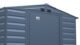 Arrow Select Steel Storage Shed, 6x5, Blue Grey - Image 2