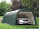 ShelterCoat 12 x 24 ft. Wind and Snow Rated Garage Round – Green STD