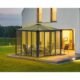 Canopia by Palram Palram Ledro Outdoor Gazebo, 10' X 10', Gray/Bronze - Image 3