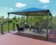 Canopia Palermo 3000 Gazebo 10' x 10' Gray - Image 8