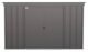 Arrow Classic Steel Storage Shed, 10x4, Charcoal - Image 2