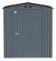 Arrow Elite Steel Storage Shed, 6×6, Anthracite