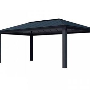 Canopia 6100 Dallas 11 ft. x 20 ft. Garden Gazebo Kit – Grey
