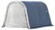 ShelterCoat 10 x 12 ft. Wind and Snow Rated Garage Round Gray STD