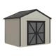 Handy Home DIY Rookwood 10 ft. x 8 ft. Wooden Storage with Flooring Included