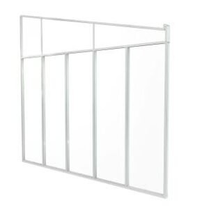 Canopia by Palram Feria 13′ Patio Cover Sidewall Kit-White