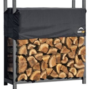 ShelterLogic Ultra Duty Firewood Rack with Cover