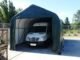 ShelterCoat 15 x 28 ft. Garage Peak Green STD - Image 2