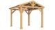 Yardistry Meridian Pavilion with Cedar Wood & Aluminum Roof (10 ft. x 10 ft.) - Image 3