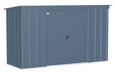 Arrow Classic Steel Storage Shed, 10×4, Blue Grey Arrow Classic Steel Storage Shed, 10×4, Blue Grey