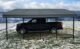 Arrow Powder Coated Steel Carport 20 ft. x 20 ft. - Charcoal - Image 4