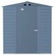 Arrow Select Steel Storage Shed, 6x5, Blue Grey - Image 4