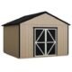 Handy Home DIY Astoria 12 ft. x 24 ft. Wooden Storage Shed with Flooring Included